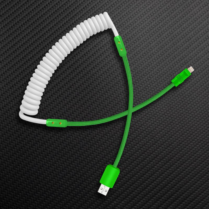 "Chubby Mood" Silicone Braided Fast Charging Cable #711 - Image 76