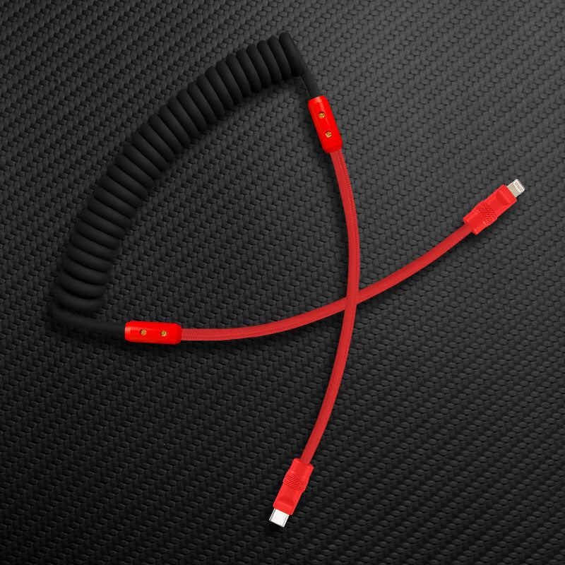 "Chubby Mood" Silicone Braided Fast Charging Cable #711 - Image 8
