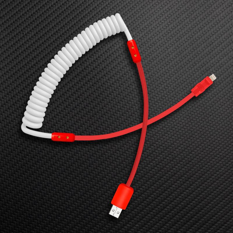 "Chubby Mood" Silicone Braided Fast Charging Cable #711 - Image 80