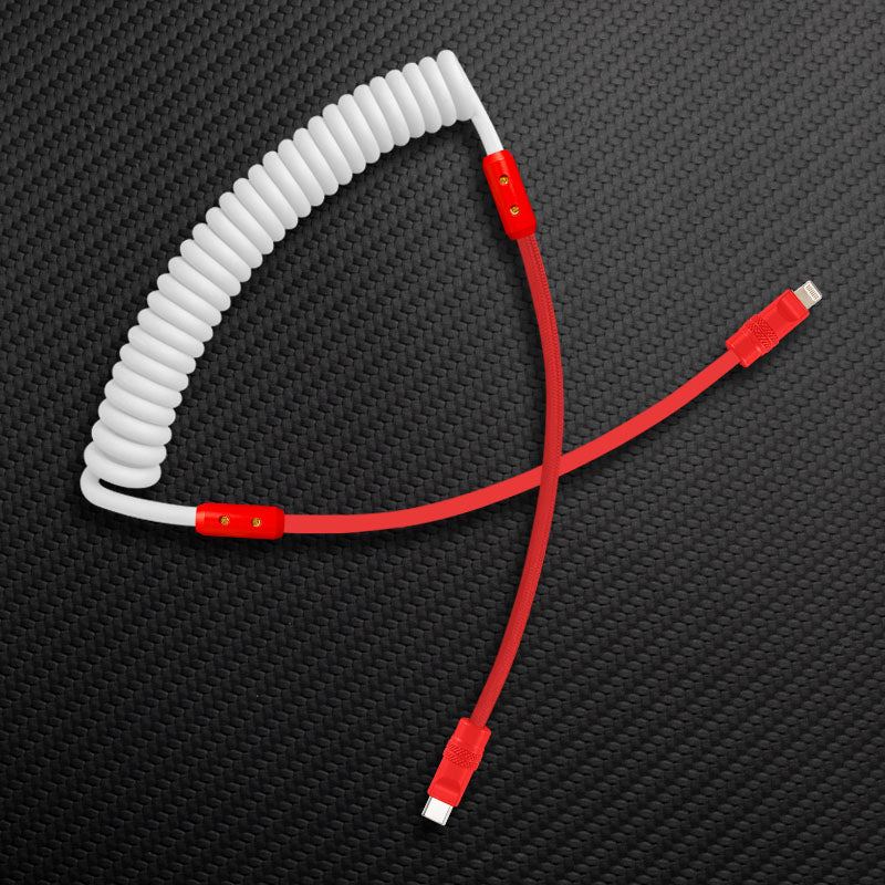 "Chubby Mood" Silicone Braided Fast Charging Cable #711 - Image 81