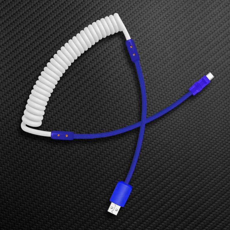 "Chubby Mood" Silicone Braided Fast Charging Cable #711 - Image 86
