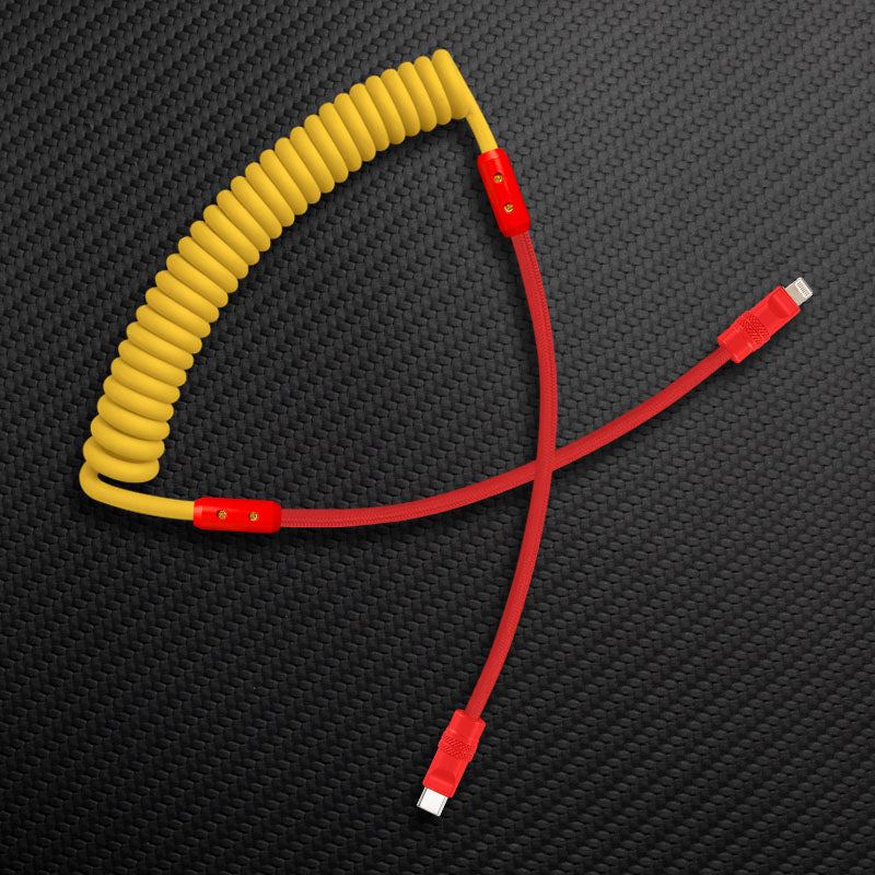 "Chubby Mood" Silicone Braided Fast Charging Cable #711 - Image 89