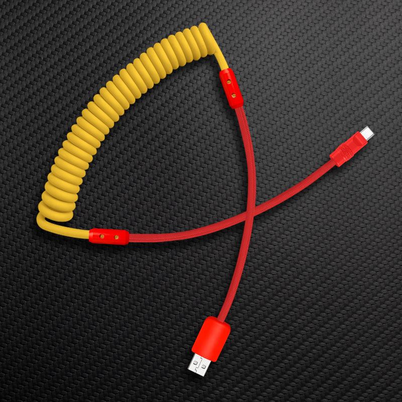"Chubby Mood" Silicone Braided Fast Charging Cable #711 - Image 90