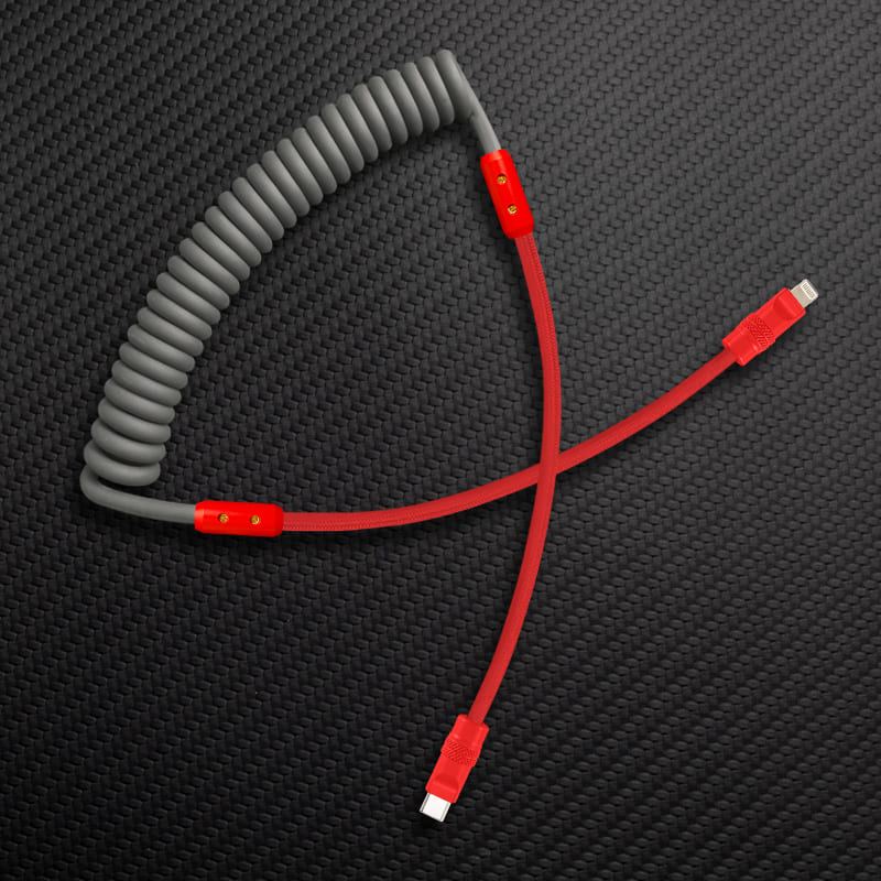 "Chubby Mood" Silicone Braided Fast Charging Cable #711 - Image 97