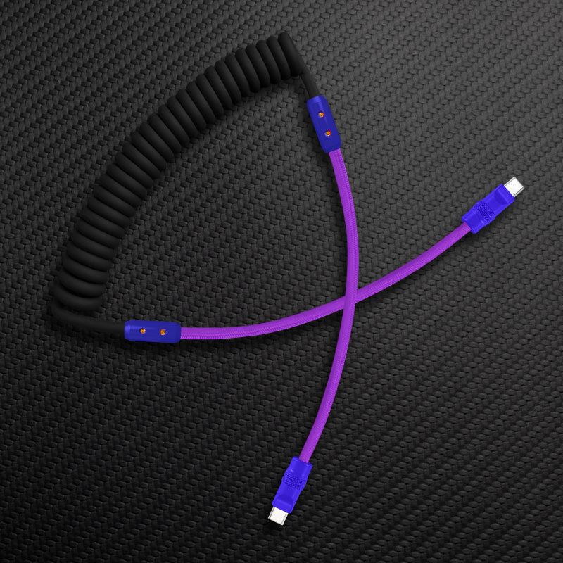 "Chubby Mood" Silicone Braided Fast Charging Cable #831 - Image 11
