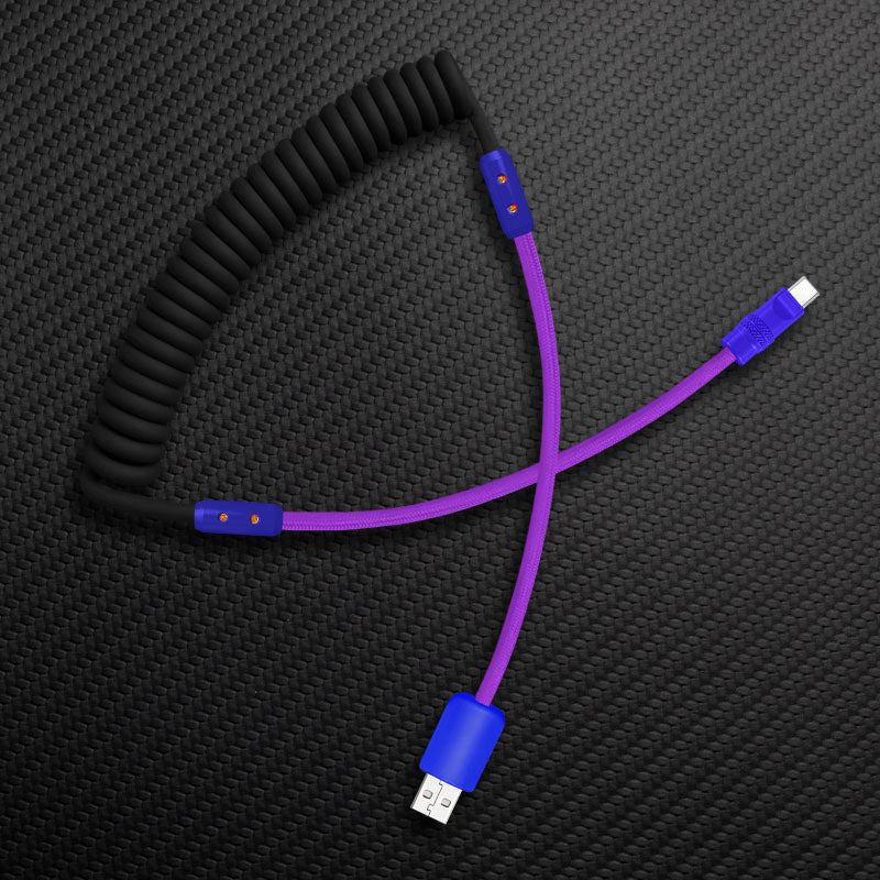 "Chubby Mood" Silicone Braided Fast Charging Cable #831 - Image 14