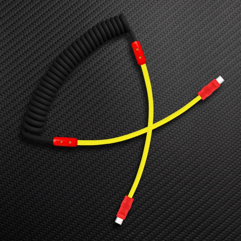 "Chubby Mood" Silicone Braided Fast Charging Cable #831 - Image 15