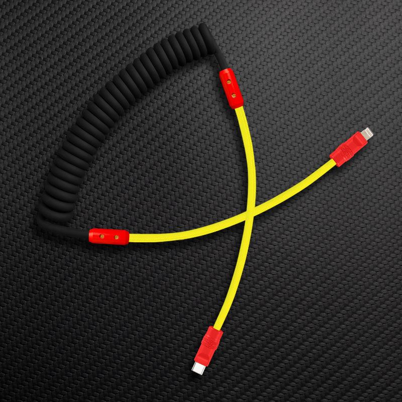 "Chubby Mood" Silicone Braided Fast Charging Cable #831 - Image 17