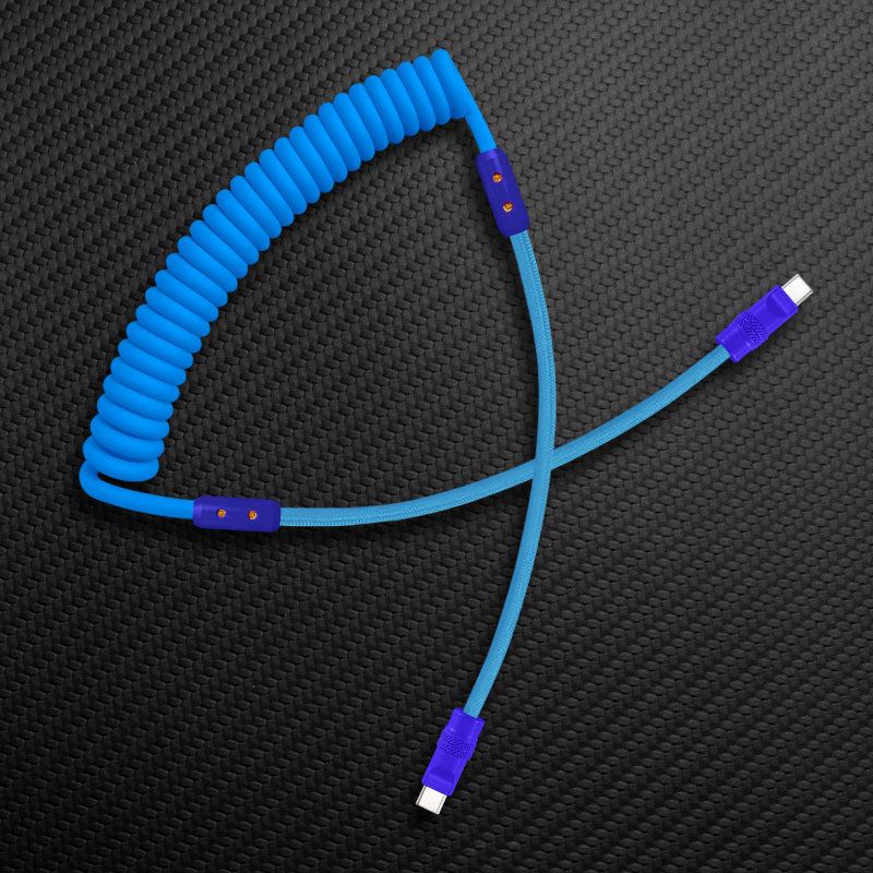 "Chubby Mood" Silicone Braided Fast Charging Cable #831 - Image 3