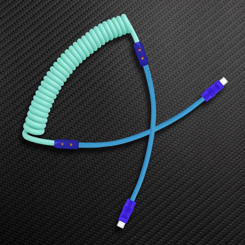 "Chubby Mood" Silicone Braided Fast Charging Cable #831 - Image 45