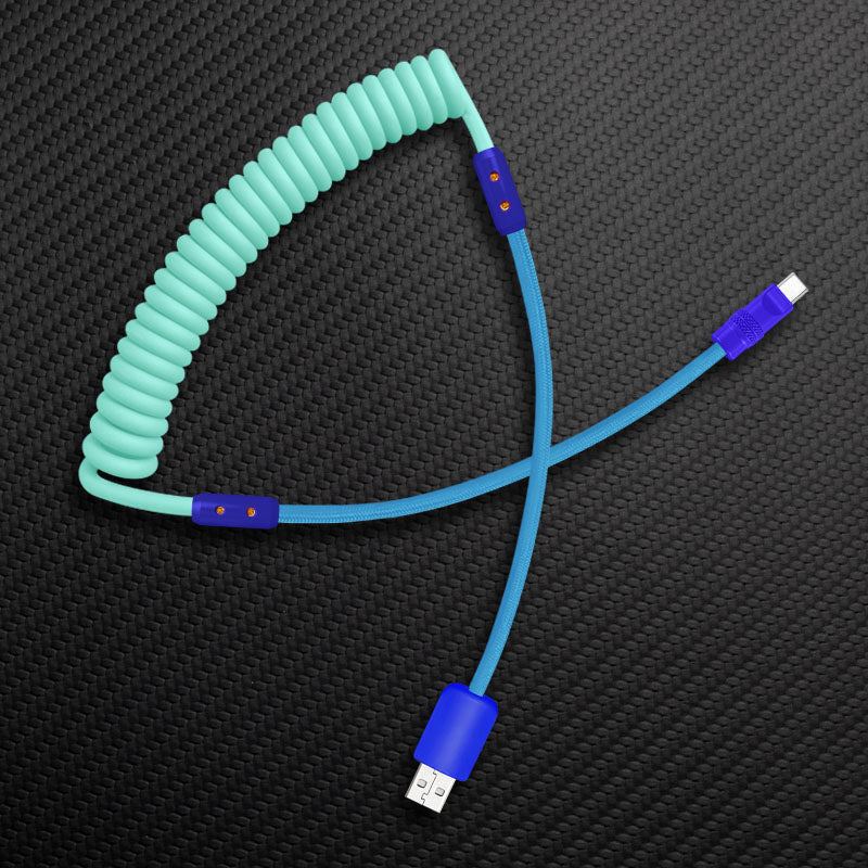 "Chubby Mood" Silicone Braided Fast Charging Cable #831 - Image 48
