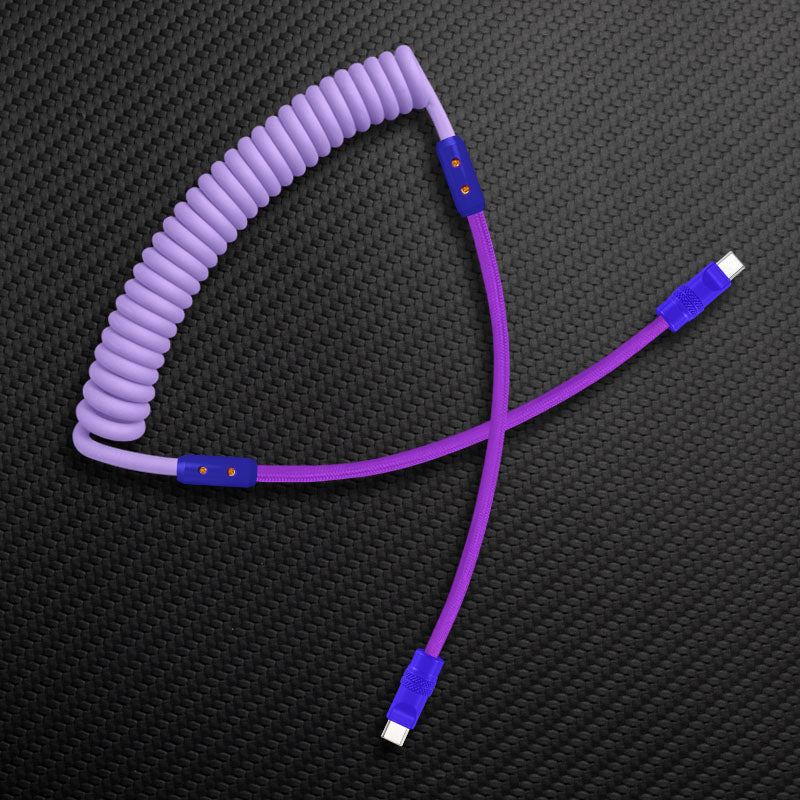 "Chubby Mood" Silicone Braided Fast Charging Cable #831 - Image 49