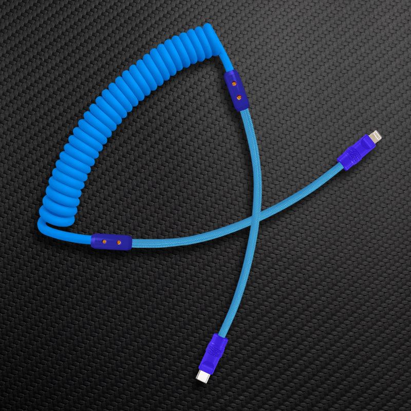 "Chubby Mood" Silicone Braided Fast Charging Cable #831 - Image 5