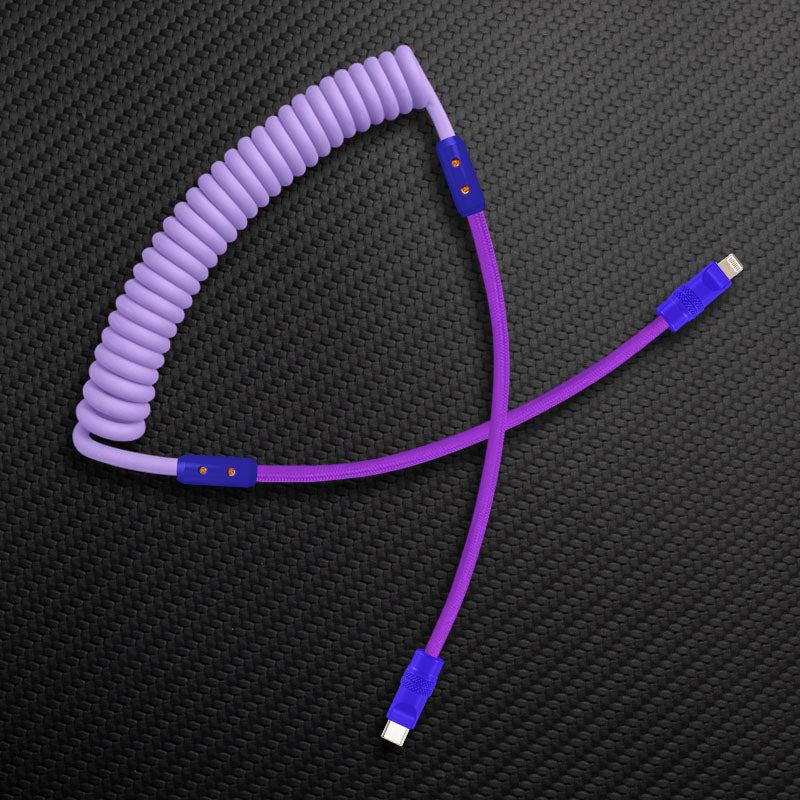"Chubby Mood" Silicone Braided Fast Charging Cable #831 - Image 51