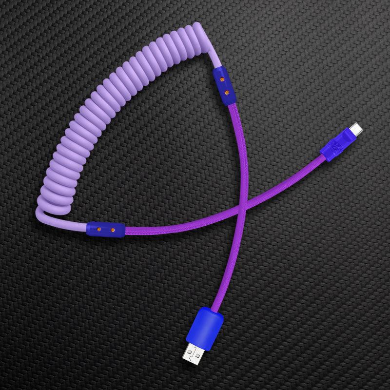 "Chubby Mood" Silicone Braided Fast Charging Cable #831 - Image 52