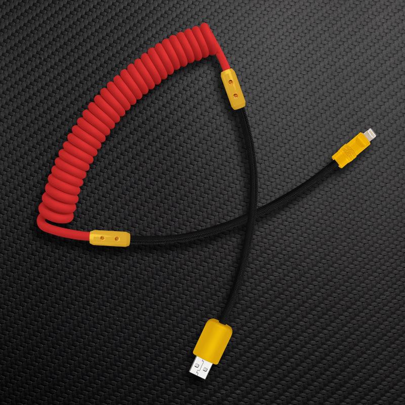 "Chubby Mood" Silicone Braided Fast Charging Cable #831 - Image 74