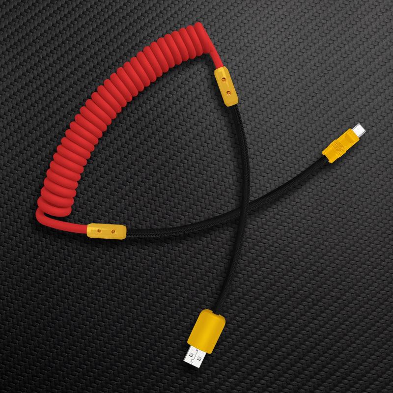 "Chubby Mood" Silicone Braided Fast Charging Cable #831 - Image 76