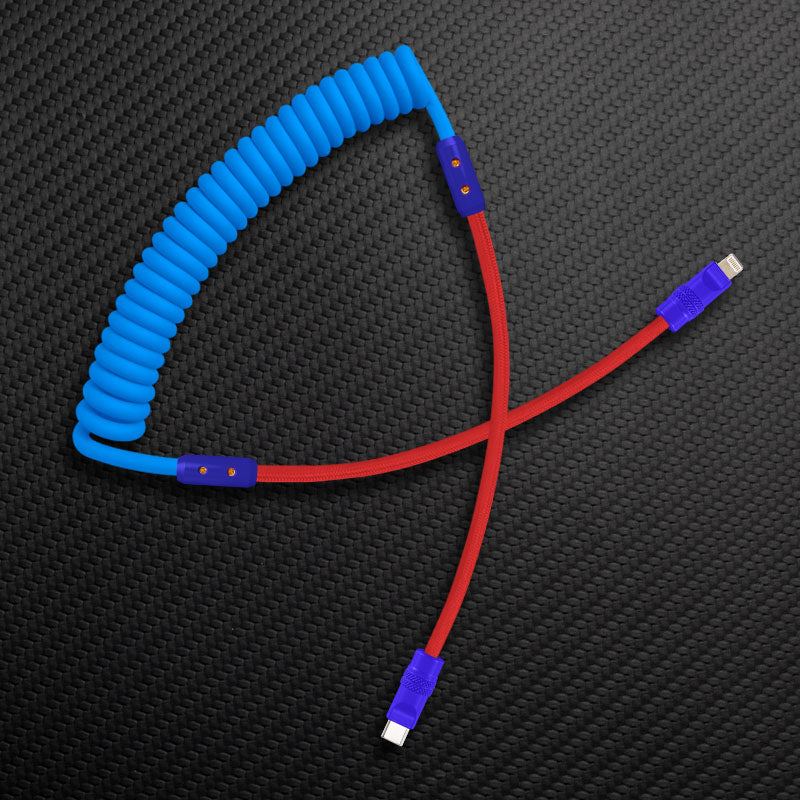 "Chubby Mood" Silicone Braided Fast Charging Cable #831 - Image 9