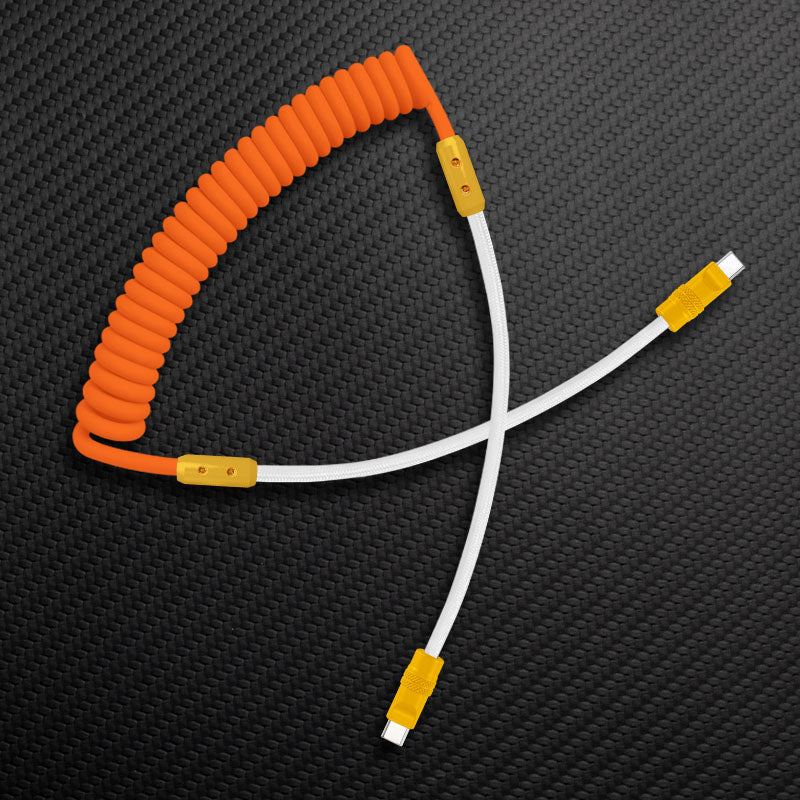 "Chubby Mood" Silicone Braided Fast Charging Cable #831 - Image 93