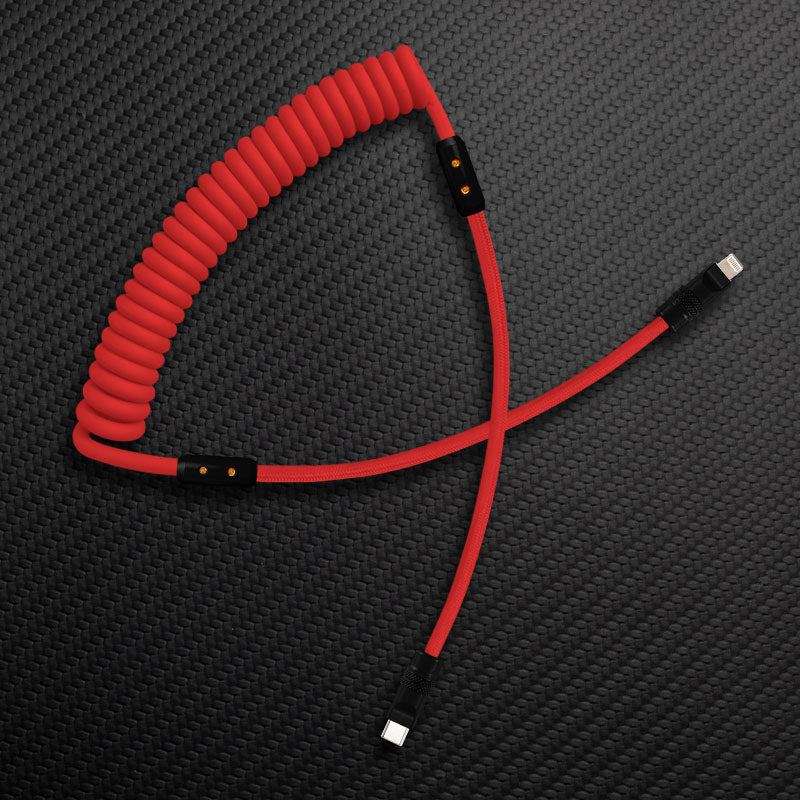 "Chubby Mood" Silicone Braided Fast Charging Cable #999 - Image 15