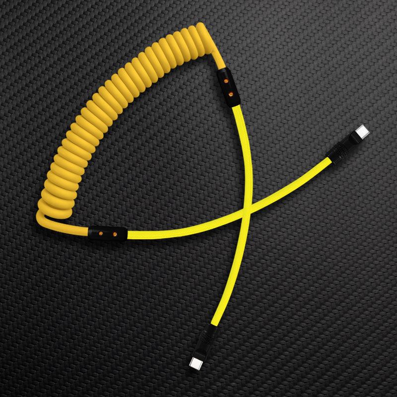"Chubby Mood" Silicone Braided Fast Charging Cable #999 - Image 21