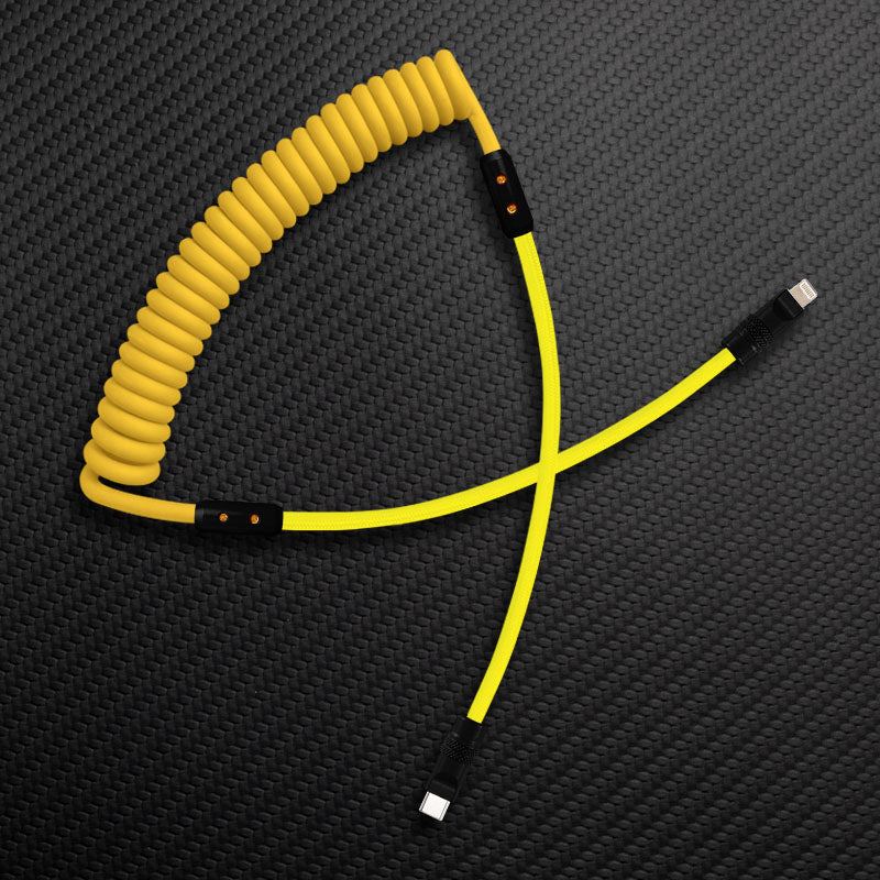 "Chubby Mood" Silicone Braided Fast Charging Cable #999 - Image 23