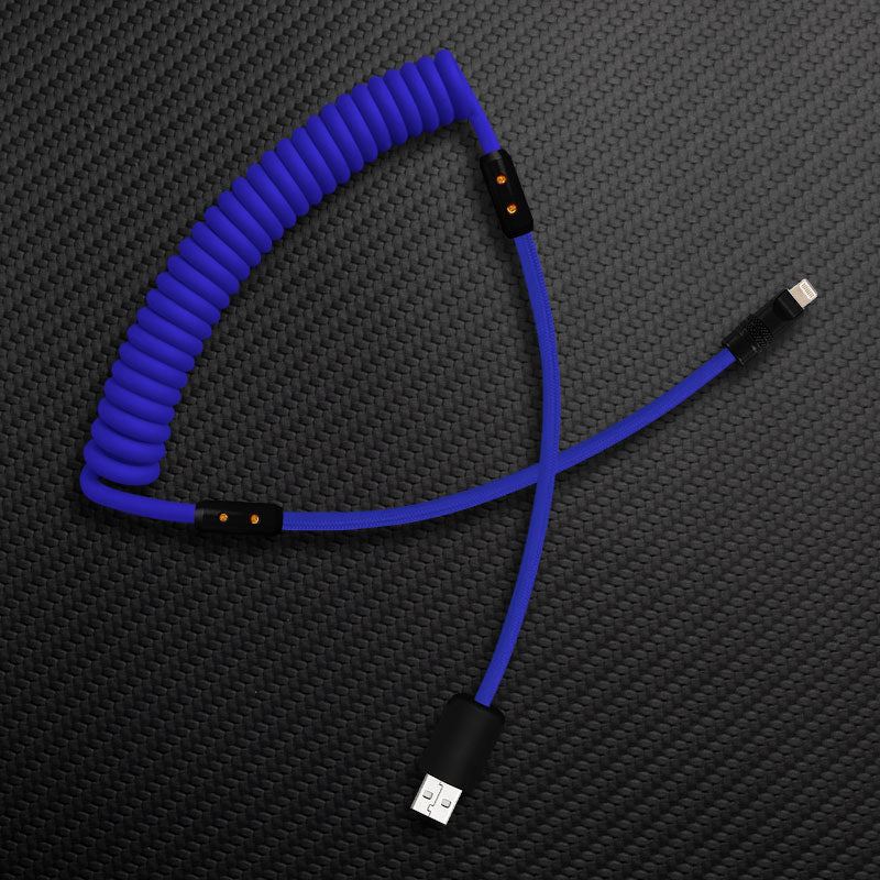 "Chubby Mood" Silicone Braided Fast Charging Cable #999 - Image 26