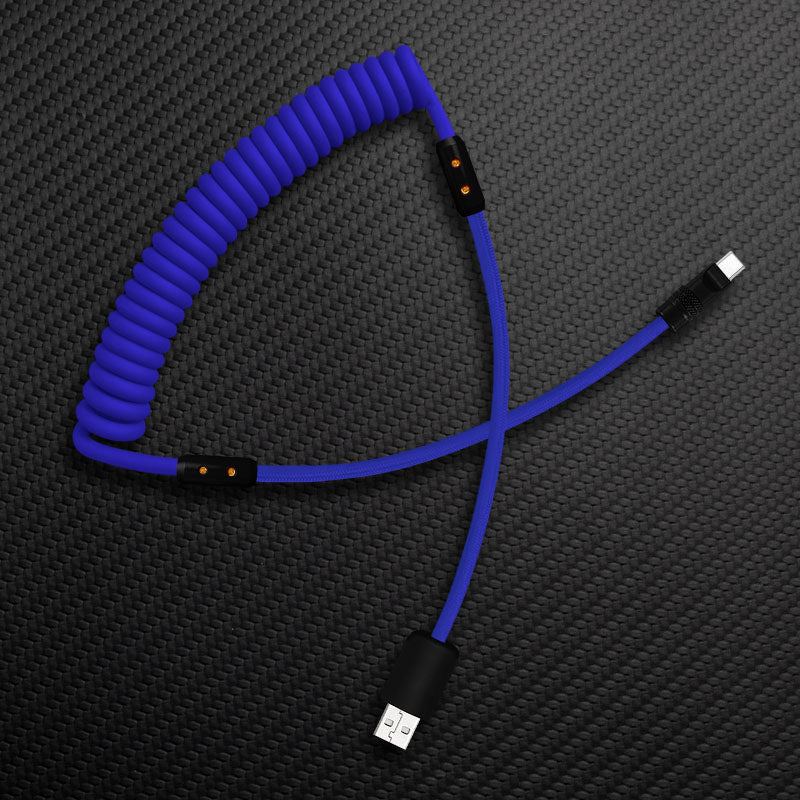 "Chubby Mood" Silicone Braided Fast Charging Cable #999 - Image 28