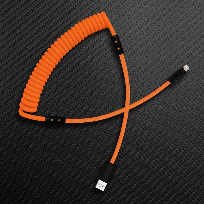 "Chubby Mood" Silicone Braided Fast Charging Cable #999 - Image 6