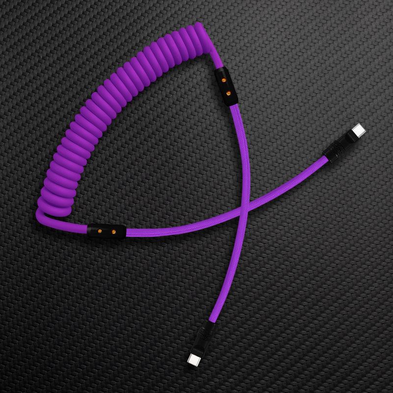 "Chubby Mood" Silicone Braided Fast Charging Cable #999 - Image 9