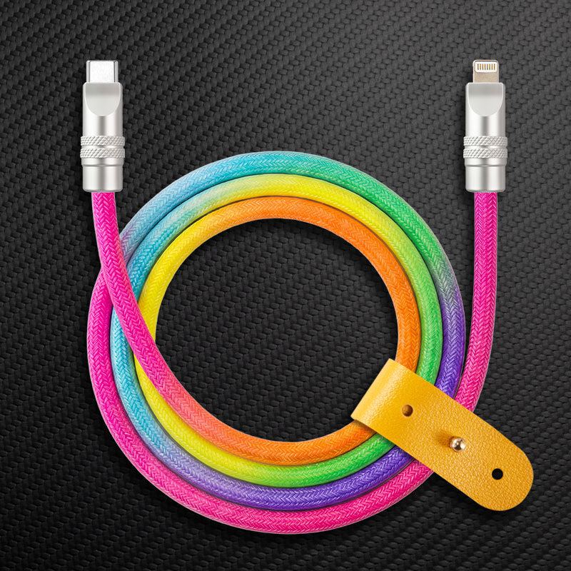 "Rainbow Chubby" Colorful Chubby Cable - Image 13