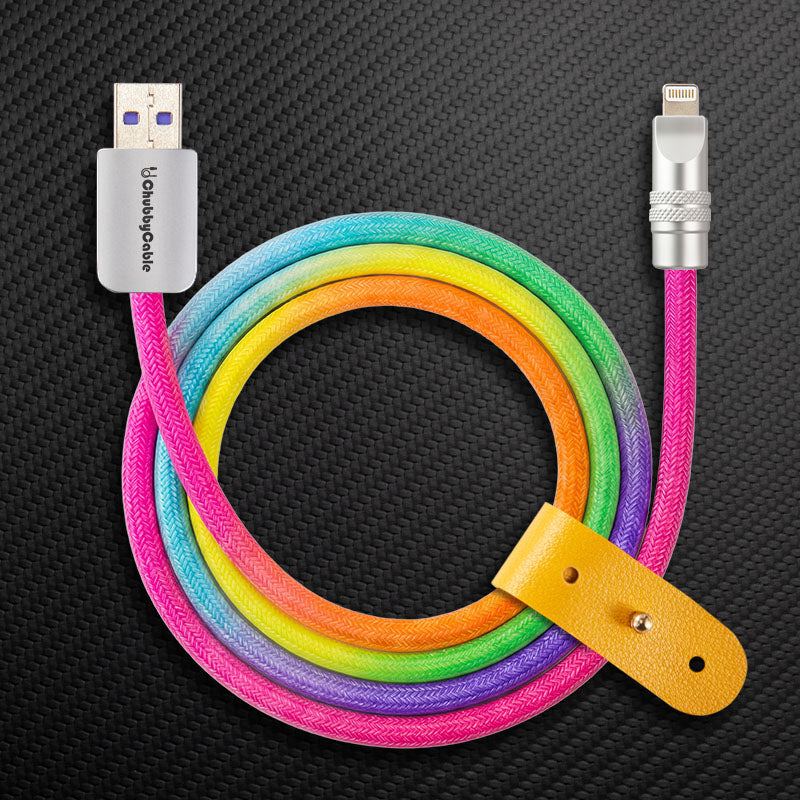"Rainbow Chubby" Colorful Chubby Cable - Image 21