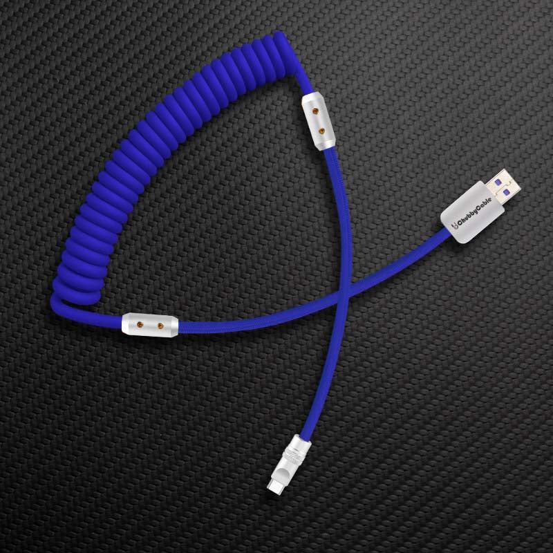 "Chubby" Spring Braided Silicone Fast Charge Cable - Image 12