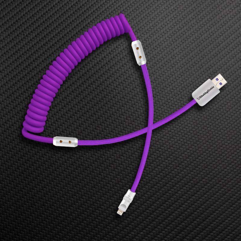 "Chubby" Spring Braided Silicone Fast Charge Cable - Image 20