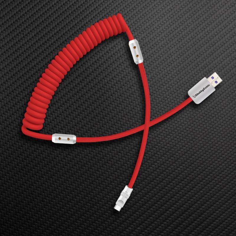 "Chubby" Spring Braided Silicone Fast Charge Cable - Image 24