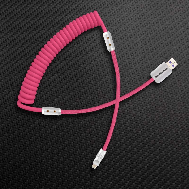 "Chubby" Spring Braided Silicone Fast Charge Cable - Image 26