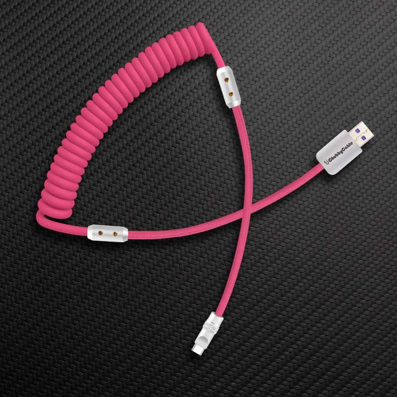 "Chubby" Spring Braided Silicone Fast Charge Cable - Image 28