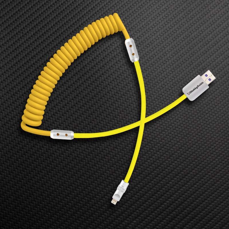 "Chubby" Spring Braided Silicone Fast Charge Cable - Image 30