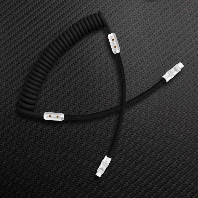 "Chubby" Spring Braided Silicone Fast Charge Cable - Image 33