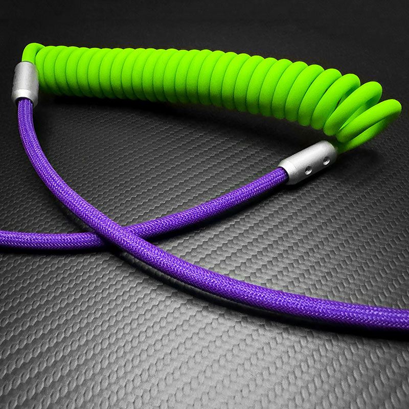 "Chubby" Spring Braided Silicone Fast Charge Cable - Image 4