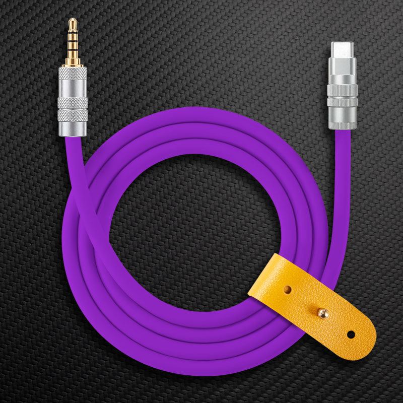 "Seamless Chubby"  Audio Cable - Type-C & Lightning (TRRS) - Image 15