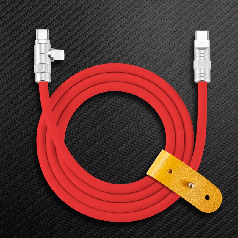 "Chubby" Type-C To Lightning & Type-C Fast Charge Cable - Image 11