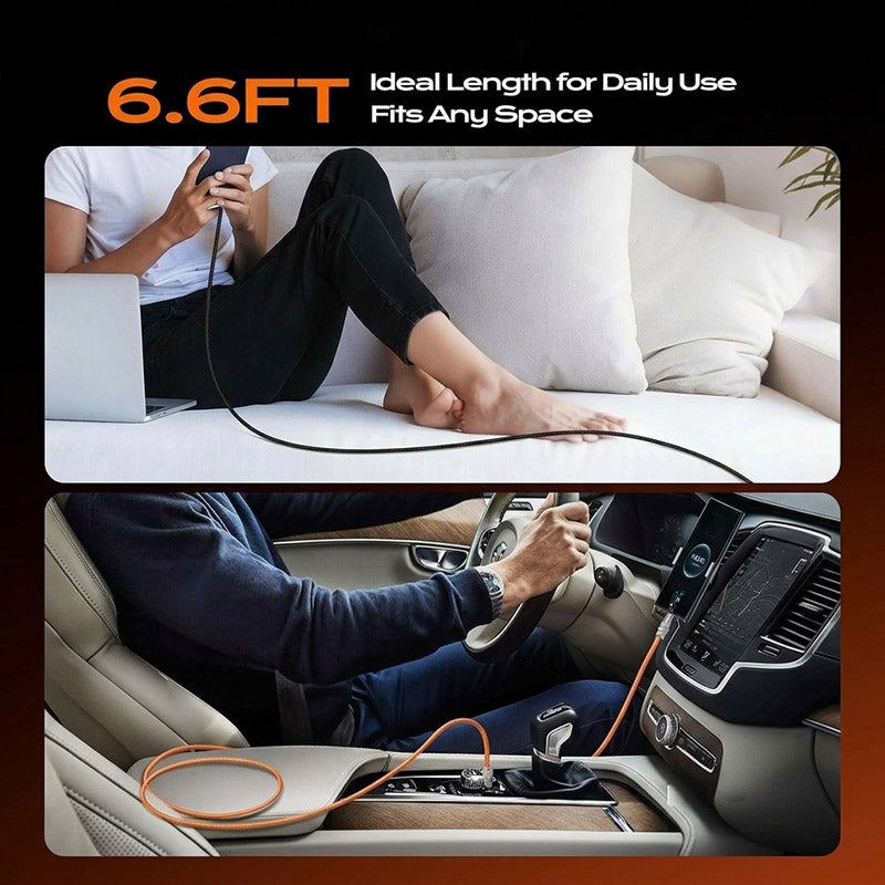 ChubbyCable Flex - 240W USB-C to USB-C Braided Cable - Image 8