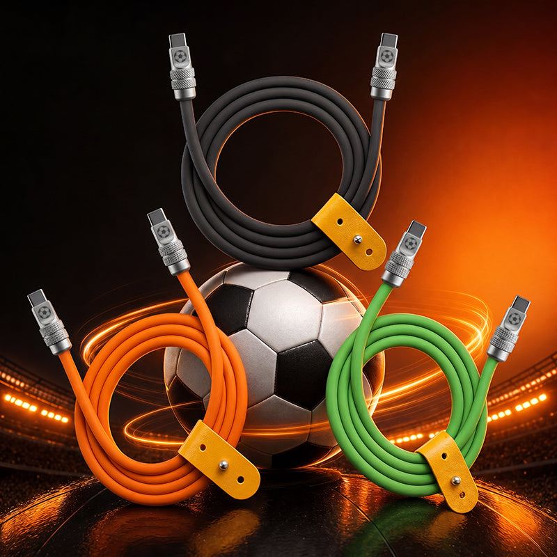 ChubbyCable Football Edition - 240W Fast Charge Cable With Limited Soccer Connector Design - Image 7