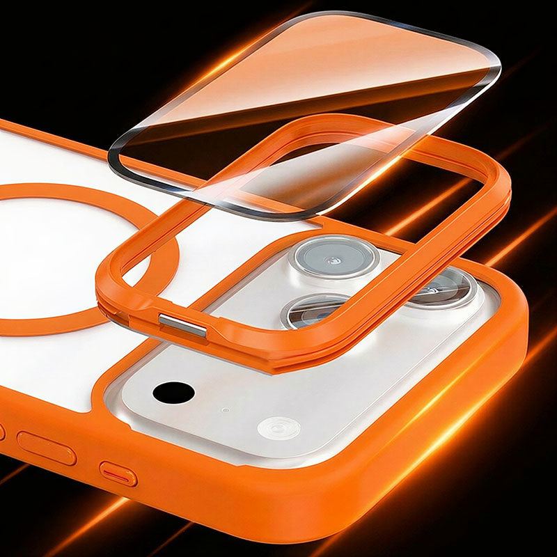 ChubbyArmor SEE - Skin-Feel Case With Hidden Bracket & Full Lens Protection For iPhone - Image 3