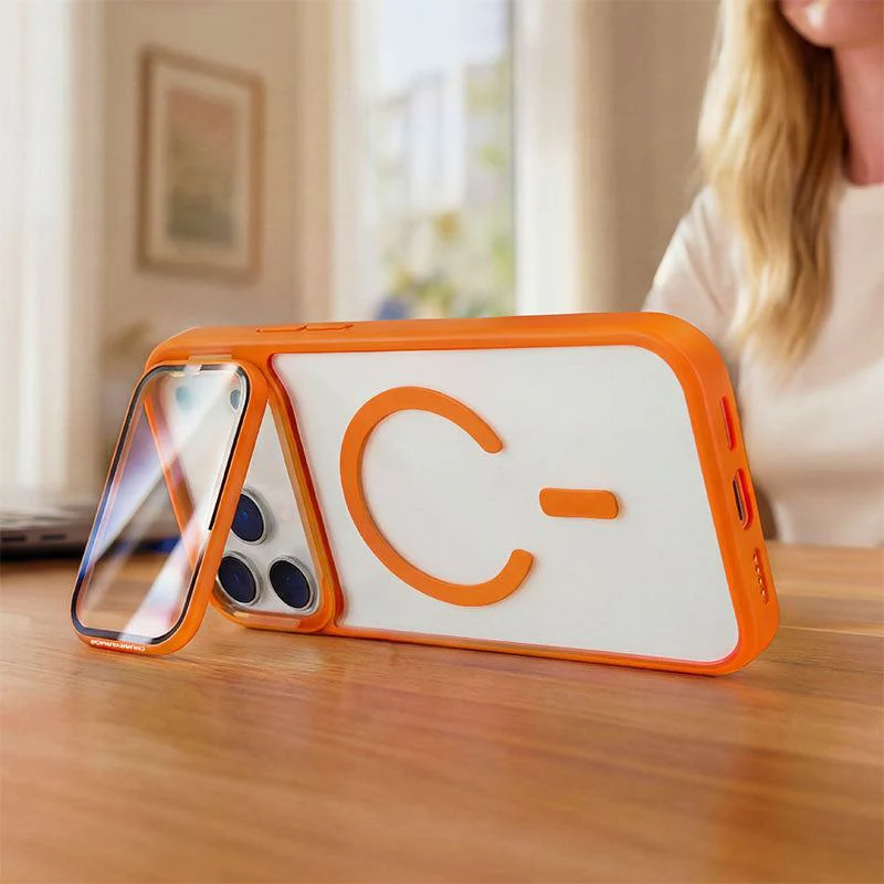 ChubbyArmor SEE - Skin-Feel Case With Hidden Bracket & Full Lens Protection For iPhone - Image 5