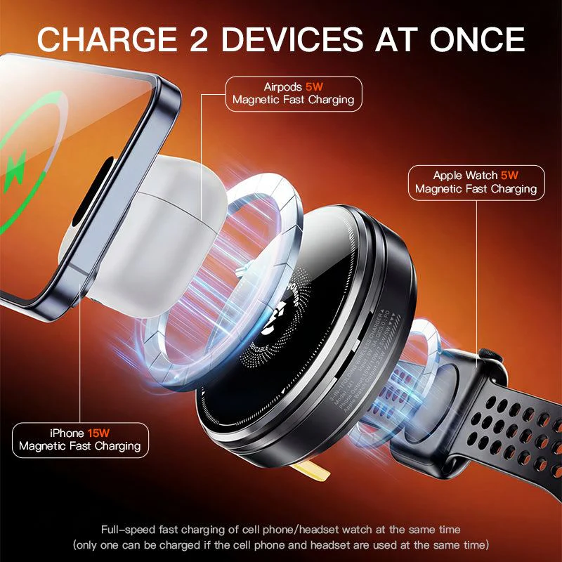 ChubbyCharge Compact - Retractable 3-in-1 Magnetic Charger & Hidden Stand - Image 2
