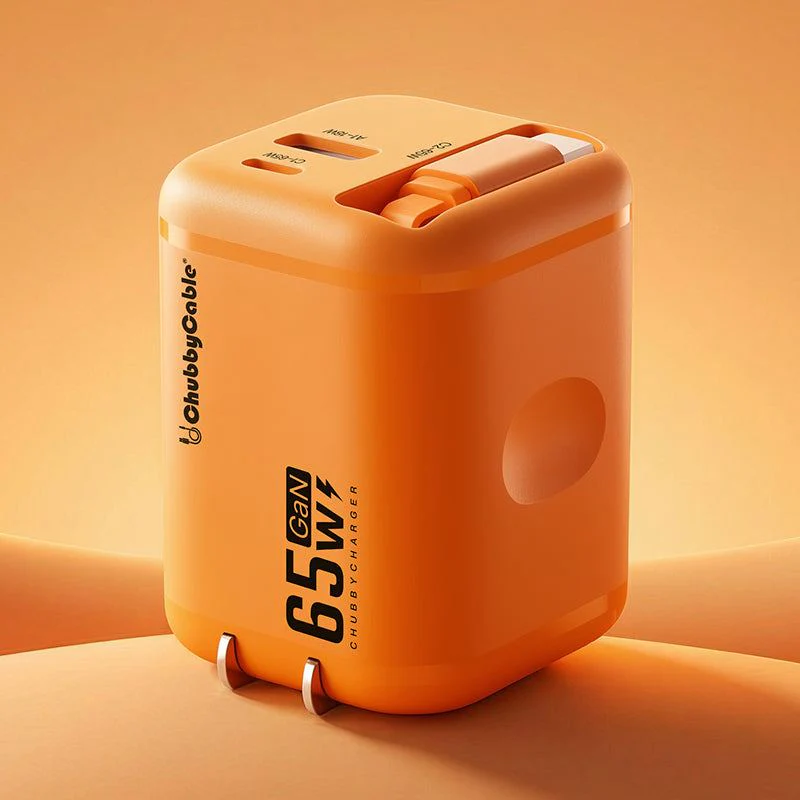 ChubbyCharge MagCore – 65W GaN Fast Charger with Built-In Retractable Cable - Image 6