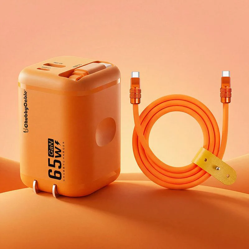 ChubbyCharge MagCore – 65W GaN Fast Charger with Built-In Retractable Cable - Image 7