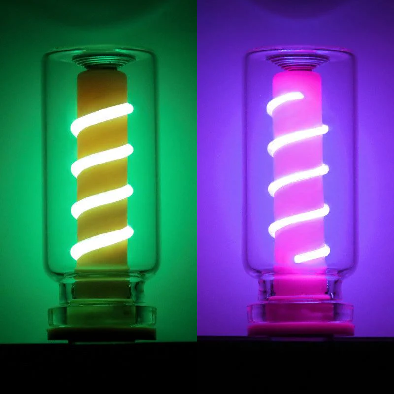 ChubbyGlow SpiralNova - Transparent RGB LED Light,USB Powered Mood Lighting for Car/Bedroom/Parties - Image 21